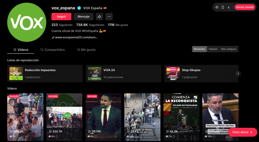 ¿Es TikTok el nuevo campo de batalla del marketing político?